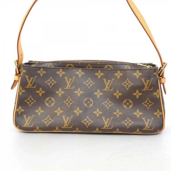 LOUIS VUITTON Brown Monogram Shoulder Bag - Picture 9 of 9